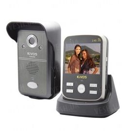 Беспроводный влагозащитный видеодомофон с 3,5 дюймовым экраном, видео/фото записью на SD карту памяти до 4Gb, дальностью передачи до 300 метров (модель Kivos KDB300), фото 1