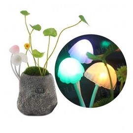 Необычный романтический светодиодный LED светильник - ночник с грибами в стиле &quot;Аватара&quot;- отличный подарок друзьям и подругам, фото 1