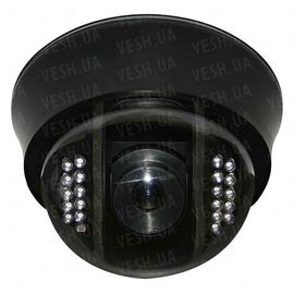 Внутрення купольная CCTV цветная охранная камера видеонаблюдения 1/3&quot;COLOR SONY Super HAD II, Effio-E, 700 TVL, OSD, 0 lux, ИК до 20 м (модель NCDOTIR 21), фото 1
