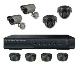 Супербюджетный 4-х камерный комплект видеонаблюдения (2 внутренних, 2 уличных камеры), фото 1