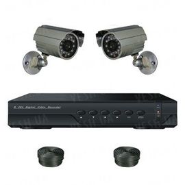 Супербюджетный 2-х камерный готовый комплект уличного видеонаблюдения для самостоятельной установки (2 уличных камеры), фото 1