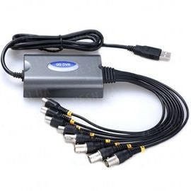Первый RealTime 4-х канальный USB видеорегистратор с записью в D1 разрешении 100 к/c, 2 аудио входа и поддержкой Windows 7 для компьютеров и ноутбуков (модель QQ DVR 4VD1), фото 1