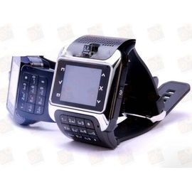 Стильные GSM часы - мобильный телефон с 1.33 дюйма Touch screen экраном (модель EG100), фото 1