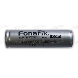 Аккумулятор 18650 2400mAh Fonarik (Защищен), фото 1