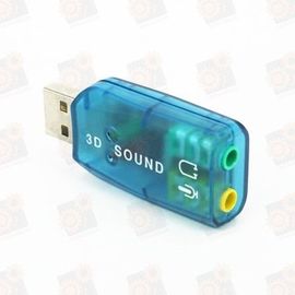 Внешняя мультимедийная звуковая карта USB 3D Sound 5.1, фото 1