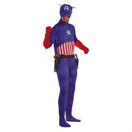 Маскарадный костюм Капитан Америка размер 56, фото 1