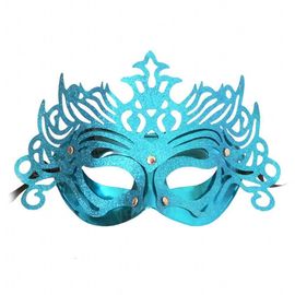 Венецианская маска Изабелла голубая, фото 1