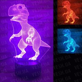3D Светильник Динозавр, фото 1