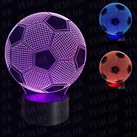 3D Светильник Футбол, фото 1