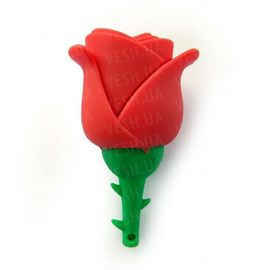 Флешка 8 Gb силиконовая Роза, фото 1