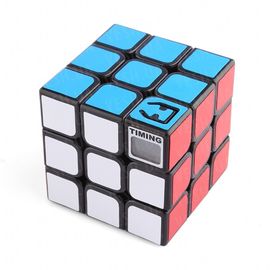 Кубик Рубика 3х3х3 со встроенным таймером черный, фото 1