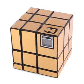 Кубик Рубика 3х3х3 со встроенным таймером золото, фото 1