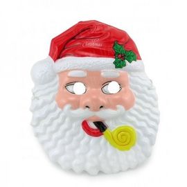Маска Детская Санта Клаус уп. 12 шт пластик, фото 1