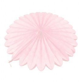 Веерный круг тишью 40 см розовый 0020, фото 1
