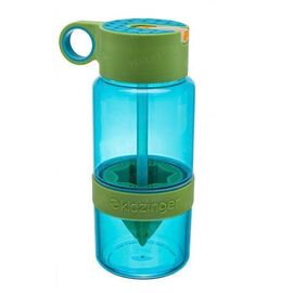 Бутылка для воды с поилкой для самодельного лимонада 450 мл. Зеленая, фото 1