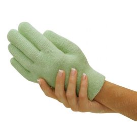 Gel Spa Gloves.Гелевые увлажняющие перчатки Зеленые, фото 1