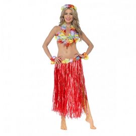 Карнавальный костюм Гавайский (красный), фото 1
