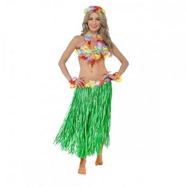 Карнавальный костюм Гавайский (зеленый), фото 1