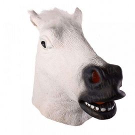 Маска латексная Лошадь белая, фото 1