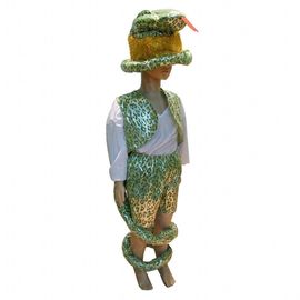 Маскарадный костюм Змея зеленая размер М, фото 1