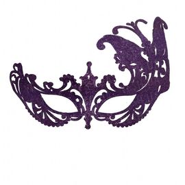 Венецианская маска Баттерфлай фиолетовая, фото 1