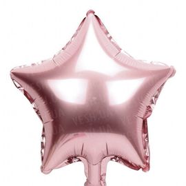 Шарик (45см) Звезда розовая, фото 1