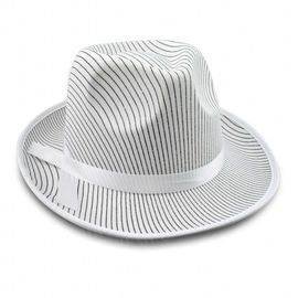 Шляпа мужская Мафия белая, фото 1