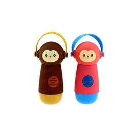 Термос обезьянка в наушниках, 4 цвета, фото 1