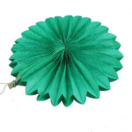Веерный круг тишью 25 см зеленый 0015, фото 1