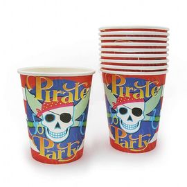 Бумажные стаканчики Пираты уп. 10 шт, фото 1