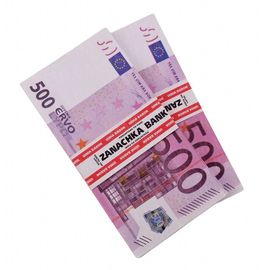 Пачка денег по 500 евро, фото 1