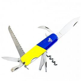 Нож Ego A01.9, синежелтый, фото 1