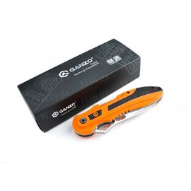 Нож Ganzo G621 (оранжевый, серый), фото 1