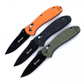 Нож Ganzo G7393 (оранжевый, черный, зеленый), фото 1