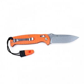 Нож Ganzo G7412P-WS (черный, оранжевый), фото 1