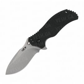 Нож Zero Tolerance folder g-10 black/stonewash, 0350SW, фото 1