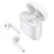Беспроводные наушники bluetooth HBQ I8 mini TWS, белые, фото 1