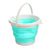 Товар распродан - Ведро складное голубое, круглое 5 литров. - Ведра, фото 1