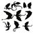 Товар распродан - Декор настенный Драконы уп. 7 шт - Аксессуары для праздника, фото 2 Товар распродан - Декор настенный Драконы уп. 7 шт - Аксессуары для праздника, фото 2