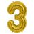 Товар распродан - Шарик Цифра 45 см 3 - Шары воздушные, фото 3