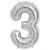 Товар распродан - Шарик Цифра 45 см 3 - Шары воздушные, фото 2