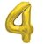 Товар распродан - Шарик Цифра 45 см 4 - Шары воздушные, фото 2