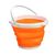 Товар распродан - Ведро складное оранжевое, круглое 10 литров. - Ведра, фото 1