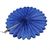 Товар распродан - Веерный круг тишью 30 см синий 0002 - Аксессуары для праздника, фото 1