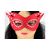 Товар распродан - Маска с заклепками красная - Карнавальные маски, фото 1