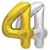 Товар распродан - Шарик Цифра 45 см 4 - Шары воздушные, фото 1