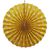 Товар распродан - Веерный круг картон 40 см желтый 0019 - Аксессуары для праздника, фото 1 Товар распродан - Веерный круг картон 40 см желтый 0019 - Аксессуары для праздника, фото 1
