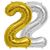 Товар распродан - Шарик Цифра 45 см 2 - Шары воздушные, фото 1