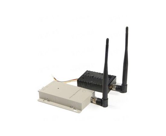 Мощный 4-х канальный 5 W комплект беспроводной передачи видео на частоте 1.2 Ghz на расстояние до 3000 метров (ТХ 5000 А), фото 1