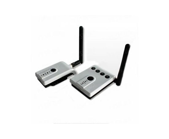 100% цифровой комплект беспроводной передачи видео со звуком 2.4 Ghz на расстояние до 250 метров и защитой от перехвата (модель WTR24D), фото 1